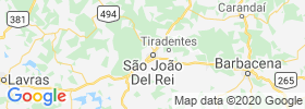 Sao Joao Del Rei map